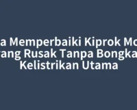 Cara Memperbaiki Kiprok Motor yang Rusak Tanpa Bongkar Kelistrikan Utama