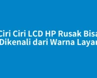 Ciri Ciri LCD HP Rusak Bisa Dikenali dari Warna Layar