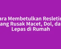 Cara Membetulkan Resleting yang Rusak Macet, Dol, dan Lepas di Rumah
