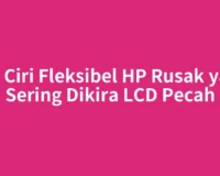 Ciri Ciri Fleksibel HP Rusak yang Sering Dikira LCD Pecah