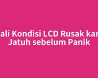 Kenali Kondisi LCD Rusak karena Jatuh sebelum Panik