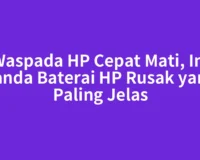 Waspada HP Cepat Mati, Ini Tanda Baterai HP Rusak yang Paling Jelas