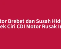Motor Brebet dan Susah Hidup? Cek Ciri CDI Motor Rusak Ini